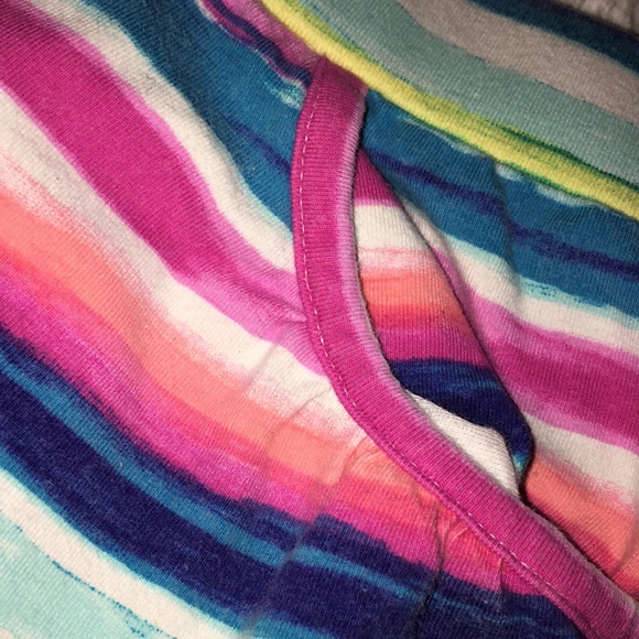 {Gymboree} comfy floral and stipe design shorts - Picture 4 of 6